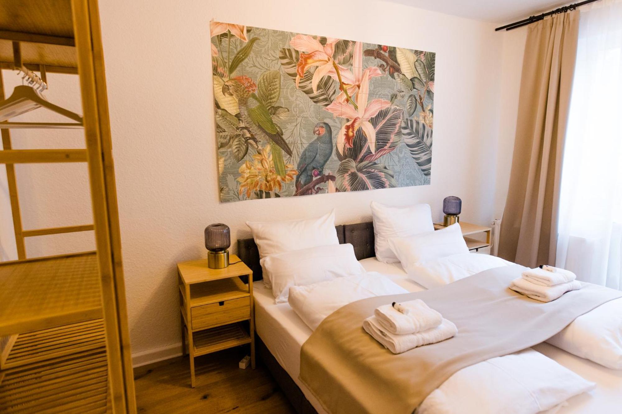Staylight City - Premium Appartements Mit Balkon 힐데스하임 객실 사진