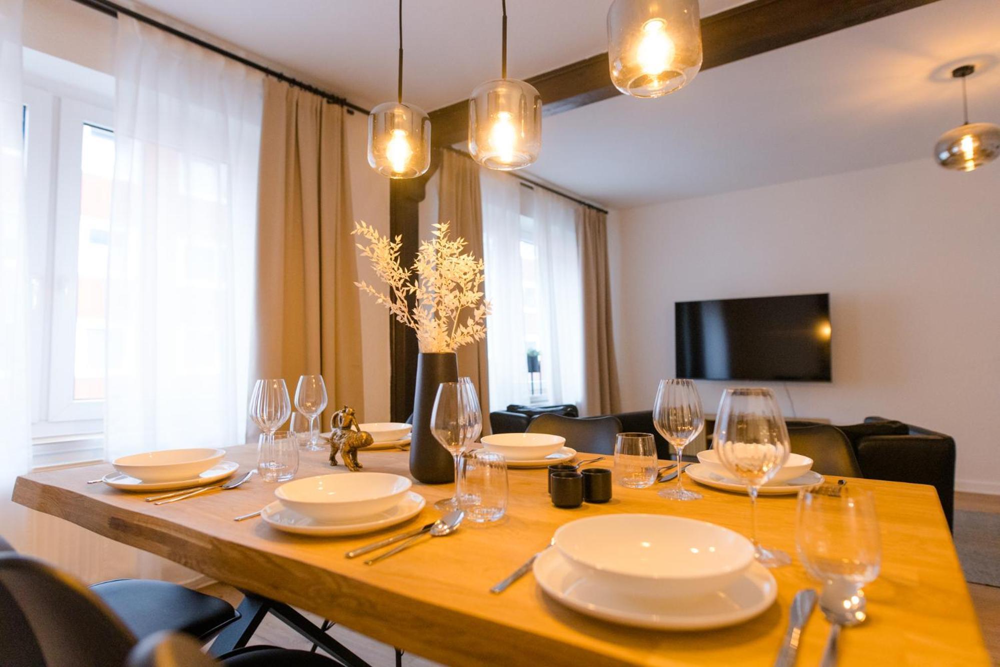 Staylight City - Premium Appartements Mit Balkon 힐데스하임 객실 사진