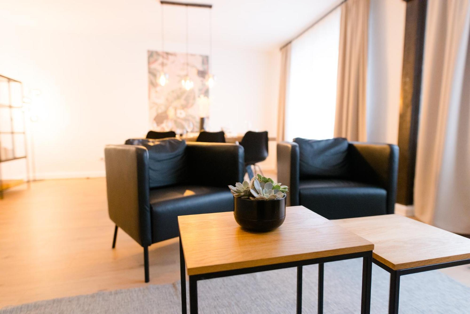 Staylight City - Premium Appartements Mit Balkon 힐데스하임 객실 사진